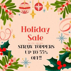 Straw Topper Sake, Up to 55% Off!  Stock
Up and SAVE!  Great Stocking Stuffers!
